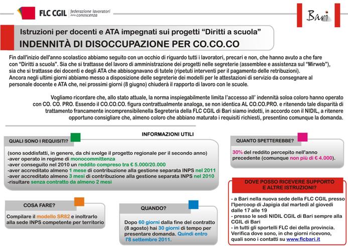 SCARICA CUD DISOCCUPAZIONE INPS
